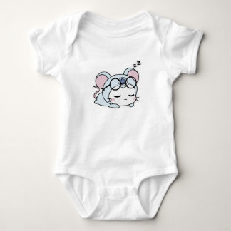 Cute lovely little mouse baby bodysuit