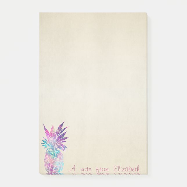 Cute Lovely  Stylish , Pineapple Post-it Notes (Front)