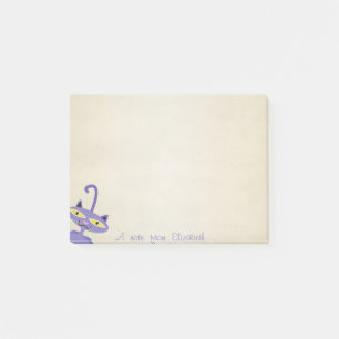 Cute Lovely Stylish , Whimsical Cat Post-it Notes