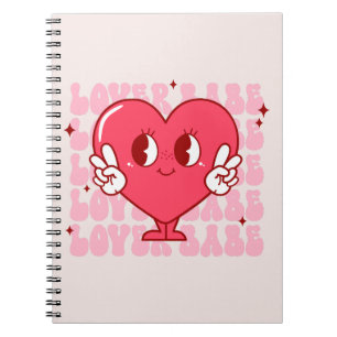 Cute Lover Babe Heart Notebook