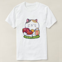 Cute Lucky Cat T-Shirt