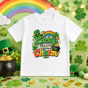 cute Lucky Little Charm baby st. patrick T-Shirt