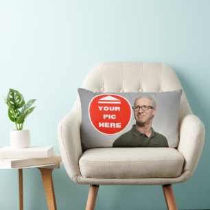 Cute! Lumbar Pillow - Personalised - 13" x 21"