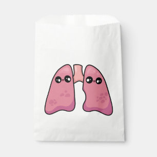 Cute Lungs - Human Biology Favour Bag