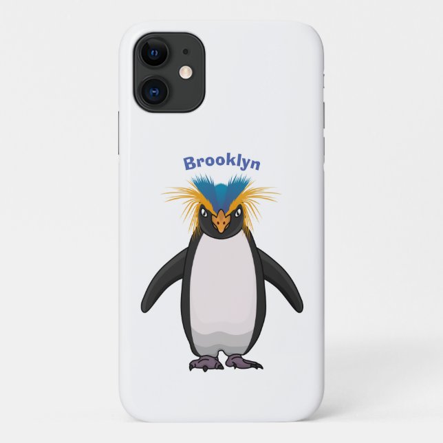 Cute macaroni penguin cartoon illustration Case-Mate iPhone case (Back)