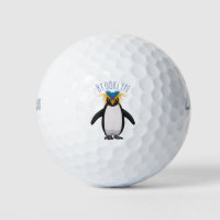 Cute macaroni penguin cartoon illustration