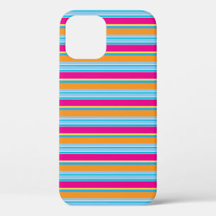 Cute magic colourful stripes iPhone 12 pro case