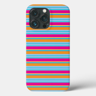 Cute magic colourful stripes iPhone 13 pro case