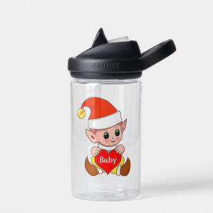 Cute Magic Elf with Heart Water Bottle