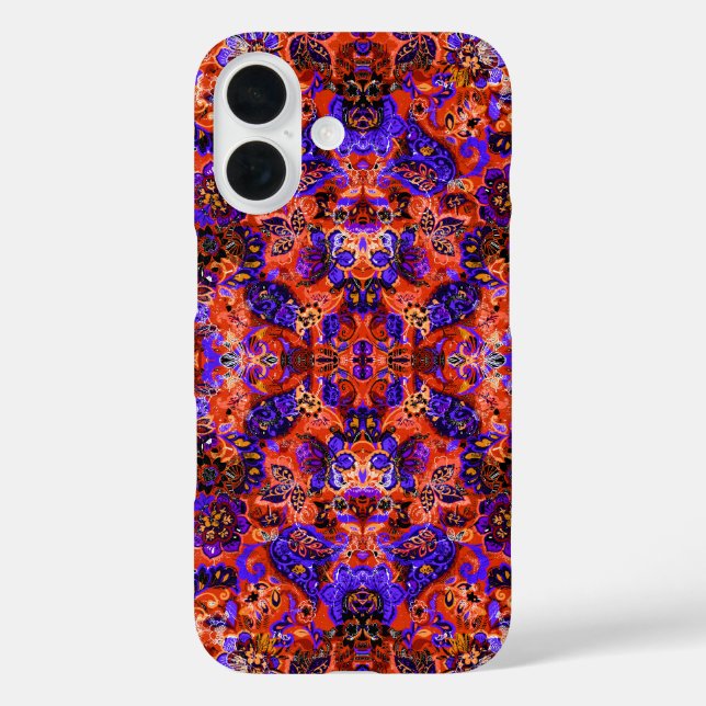 Cute magic floral pattern Case-Mate iPhone case (Back)