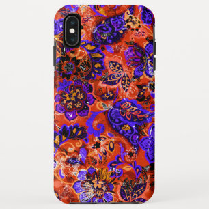 Cute magic floral pattern iPhone XS max case