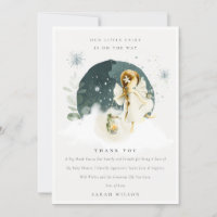 Cute Magical Enchanted Fairy On Way Baby Shower