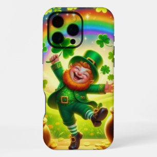 Cute, magical Leprechaun Saint Patrick's Day iPhone 16 Pro Max Case