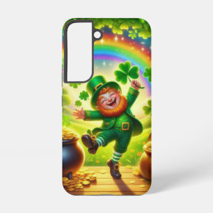 Cute, magical Leprechaun Saint Patrick's Day Samsung Galaxy Case