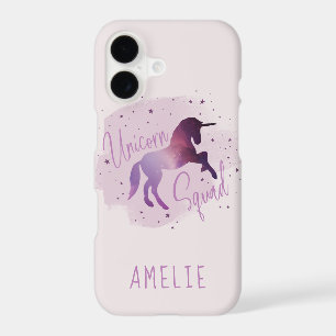 cute magical purple unicorn