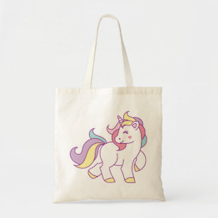Cute Magical Unicorn Personalised Tote Bag