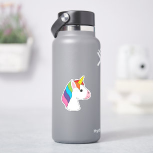 Cute Magical Unicorn with Colourful Hair