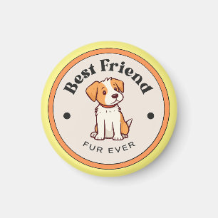 CUTE! Magnet - Best Friend Fur Ever - Puppy