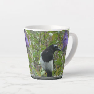 Cute Magpie Latte Mug