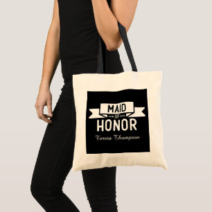 Cute Maid Honor add name Tote Bag