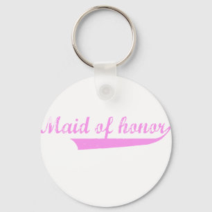 cute "Maid of Honour" design Key Ring