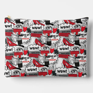 Cute Makeup Girl – kawaii Beauty and Glam Fashion Accessory Pouch