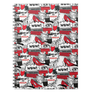 Cute Makeup Girl – kawaii Beauty and Glam Fashion Notebook