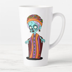 Cute Malian Zombie Latte Mug