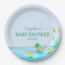 Cute Mallard Duck Baby Shower