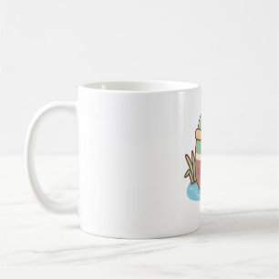 Cute Mallard Duck Swimming In The Pond Coffee Mug