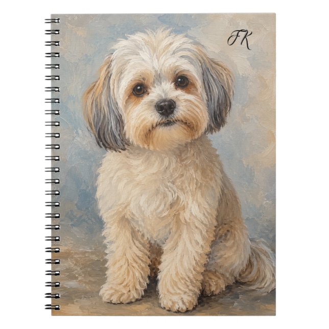 Cute Malshi Notebook (Front)