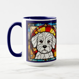 Cute Maltese Dog Coffee Mug