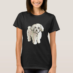 Cute Maltese Dog For Maltese  And Maltese Owner T-Shirt