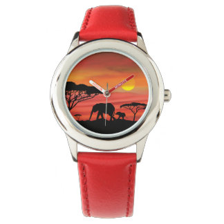 Cute Mama and Baby Elephants in the Serengeti Watch