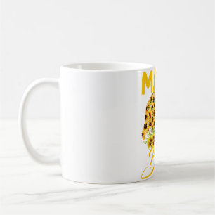 Cute Mama Bear With Sunflowers Mum Happy Mothers D Coffee Mug