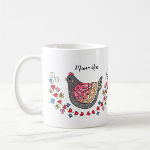 Cute Mama Hen Mother Chicken Fun Mother's day Gift Coffee Mug