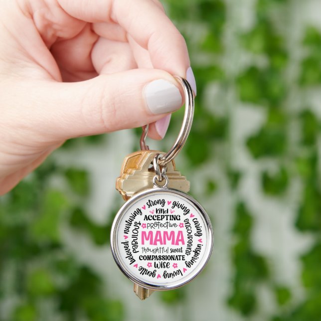 Cute Mama/Mother's Day Key Ring (Hand)