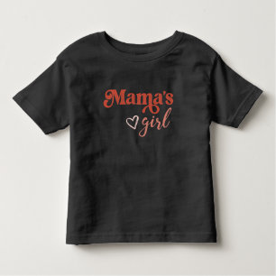 Cute Mama's Girl Mother/Daughter T-Shirt