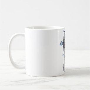 Cute manatee Delight � Cute Animal Art Coffee Mug