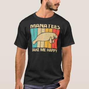 Cute Manatee For Men Women Sea Cow Dugong Manatee T-Shirt