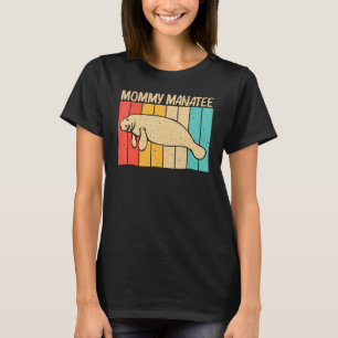 Cute Manatee For Women Girls Cow Dugong Manatee An T-Shirt