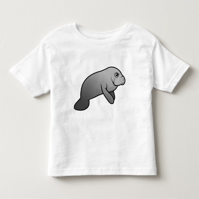 Cute Manatee Toddler T-Shirt (Front)