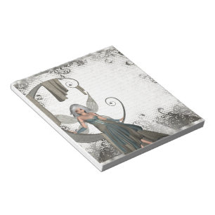 Cute manga fairy notepad