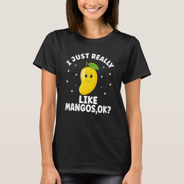 Cute Mango Fruit Mangos  Summer for Men Women Kids T-Shirt (Front)