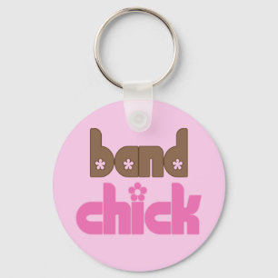 Cute Marching Band Chick Keychain