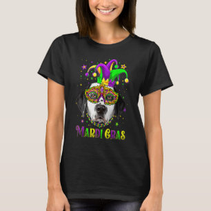 Cute Mardi Gras Carnival Dalmatian Dog Mardi Gras T-Shirt