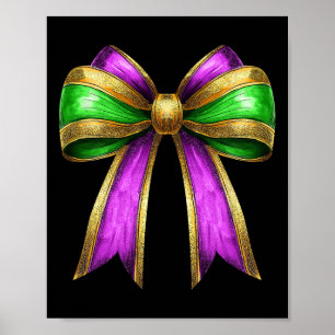 Cute Mardi Gras Jester Outfit Teens Girls Women Ma Poster