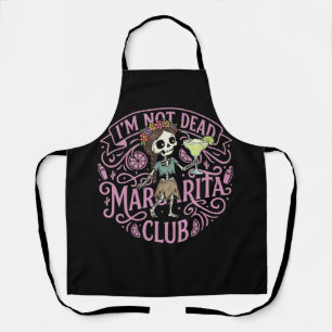 Cute Margarita  Skelton Apron
