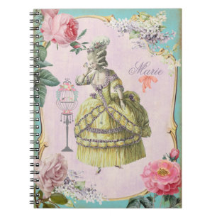 Cute Marie Antoinette - Notebook / 6.5x8.75