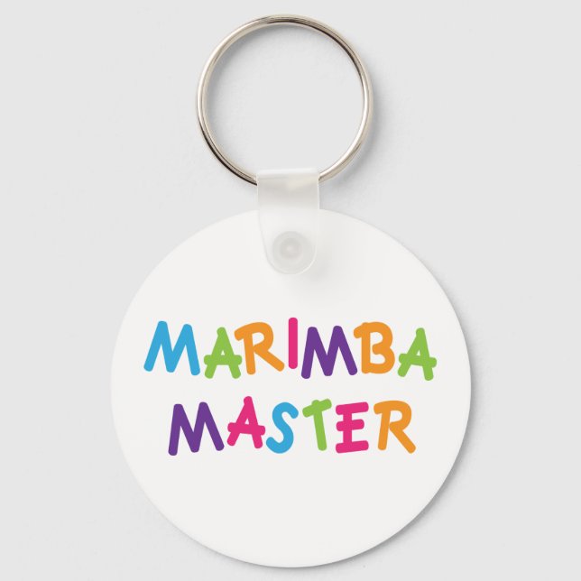 Cute Marimba Master Key Ring (Front)